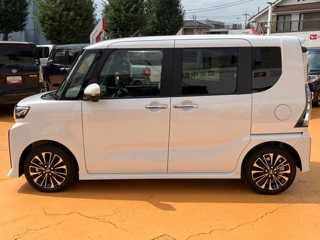 タントカスタムＲＳ保証　新車保証・まごころ保証　１年間・走行距離無制限付き（東京都）の中古車
