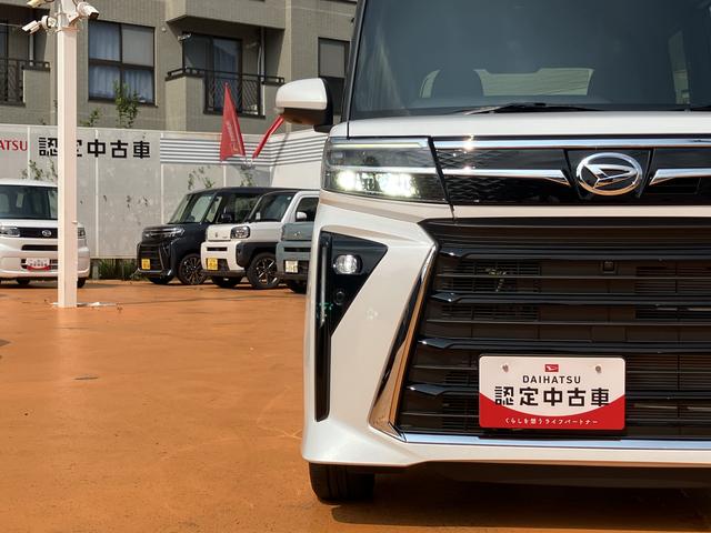 タントカスタムＲＳ保証　新車保証・まごころ保証　１年間・走行距離無制限付き（東京都）の中古車