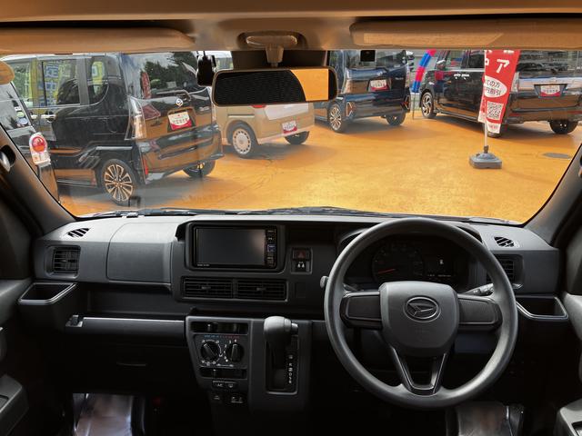 ハイゼットカーゴＤＸ　純正７インチナビ　ナビ連動前後ドラレコ　ＥＴＣレンタカーアップ　保証　新車保証・まごころ保証　１年間・走行距離無制限付き（東京都）の中古車