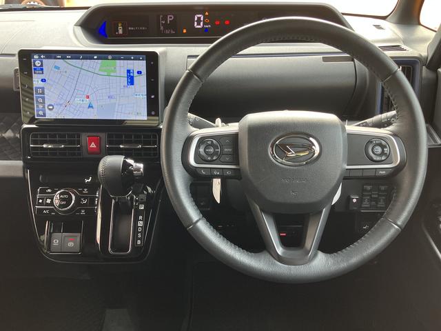 タントカスタムＲＳスタイルセレクション　９インチナビ　前後ドラレコ保証　新車保証・まごころ保証　１年間・走行距離無制限付き（東京都）の中古車