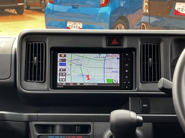 ハイゼットカーゴデッキバンＧ　４ＷＤ　７インチナビ　ドラレコ　ＥＴＣバックカメラ　保証　新車保証・まごころ保証　１年間・走行距離無制限付き（東京都）の中古車