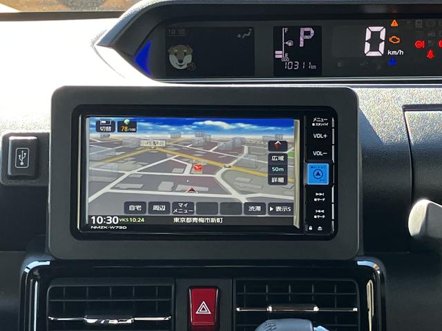 タントカスタムＲＳ　７インチナビ　バックカメラ　ドラレコ　ＥＴＣ保証　新車保証・まごころ保証　１年間・走行距離無制限付き（東京都）の中古車