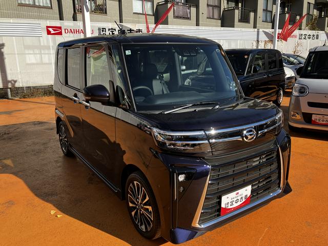 タントカスタムＲＳ　７インチナビ　バックカメラ　ドラレコ　ＥＴＣ保証　新車保証・まごころ保証　１年間・走行距離無制限付き（東京都）の中古車