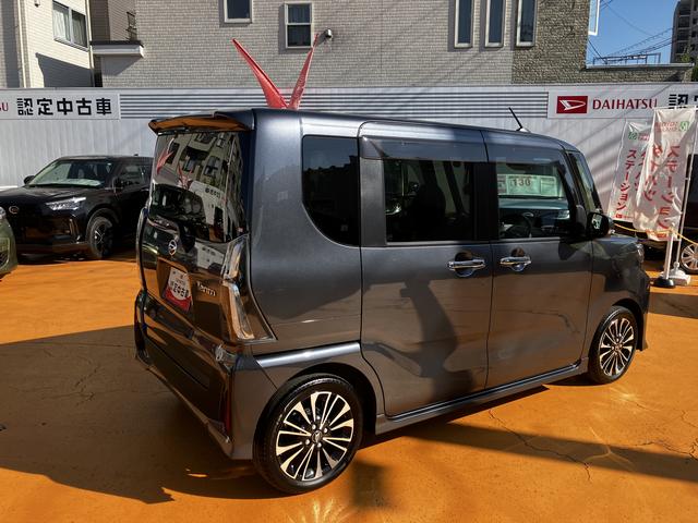 タントカスタムＲＳ保証　新車保証・まごころ保証　１年間・走行距離無制限付き（東京都）の中古車