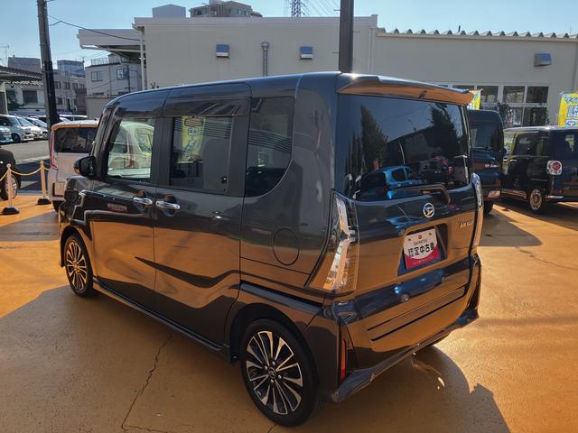 タントカスタムＲＳ保証　新車保証・まごころ保証　１年間・走行距離無制限付き（東京都）の中古車