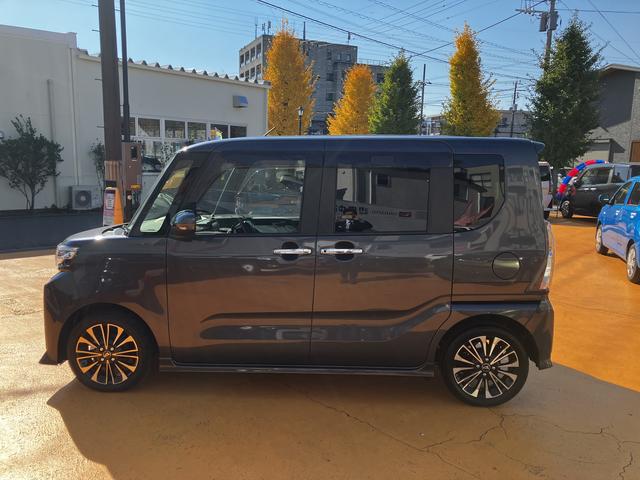 タントカスタムＲＳ保証　新車保証・まごころ保証　１年間・走行距離無制限付き（東京都）の中古車