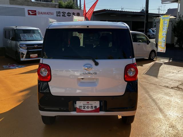 ムーヴキャンバスストライプスＧターボ保証　新車保証・まごころ保証　１年間・走行距離無制限付き（東京都）の中古車