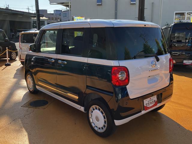 ムーヴキャンバスストライプスＧターボ保証　新車保証・まごころ保証　１年間・走行距離無制限付き（東京都）の中古車