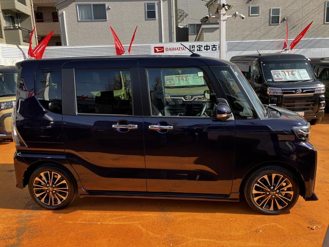 タントカスタムＲＳ　７インチナビ　パノラマカメラ　ＥＴＣ保証　新車保証・まごころ保証　１年間・走行距離無制限付き（東京都）の中古車