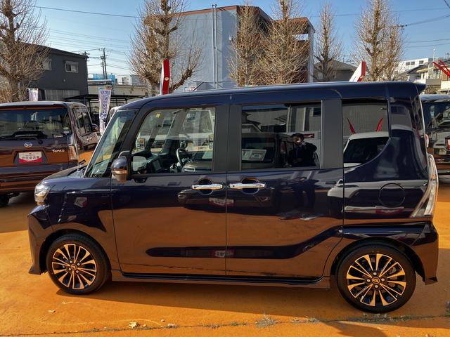 タントカスタムＲＳ　７インチナビ　パノラマカメラ　ＥＴＣ保証　新車保証・まごころ保証　１年間・走行距離無制限付き（東京都）の中古車