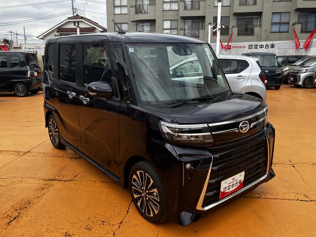 タントカスタムＲＳ　７インチナビ　バックカメラ　連動前後ドラレコＥＴＣ　保証　新車保証・まごころ保証　１年間・走行距離無制限付き（東京都）の中古車