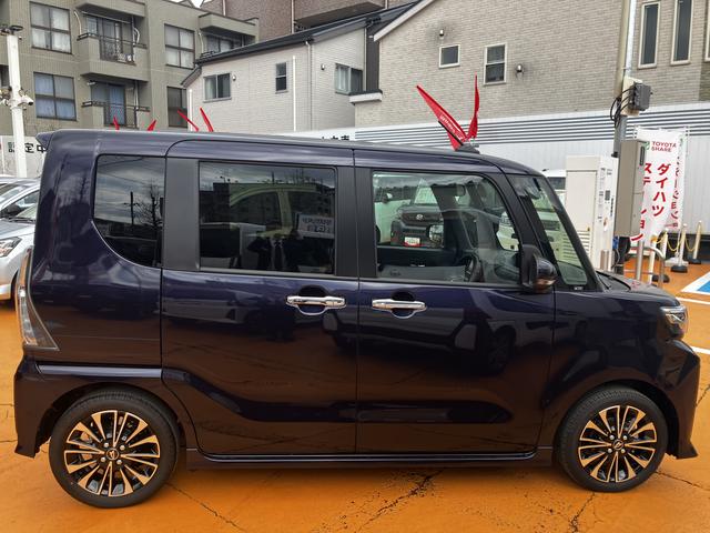 タントカスタムＲＳ　７インチナビ　バックカメラ　連動前後ドラレコＥＴＣ　保証　新車保証・まごころ保証　１年間・走行距離無制限付き（東京都）の中古車