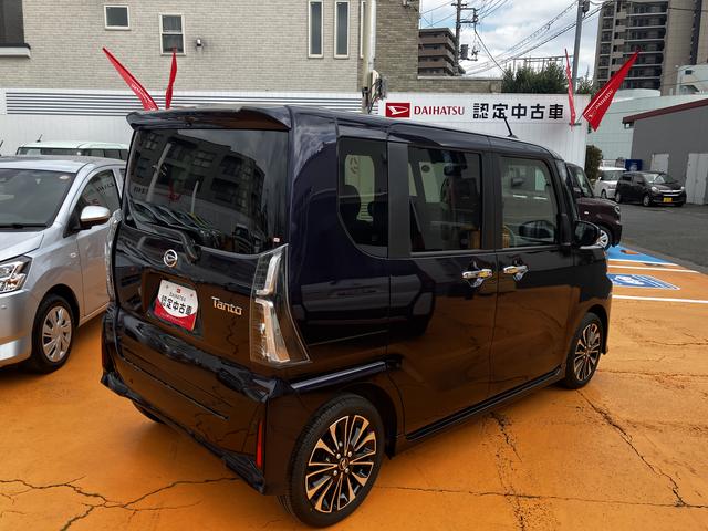 タントカスタムＲＳ　７インチナビ　バックカメラ　連動前後ドラレコＥＴＣ　保証　新車保証・まごころ保証　１年間・走行距離無制限付き（東京都）の中古車