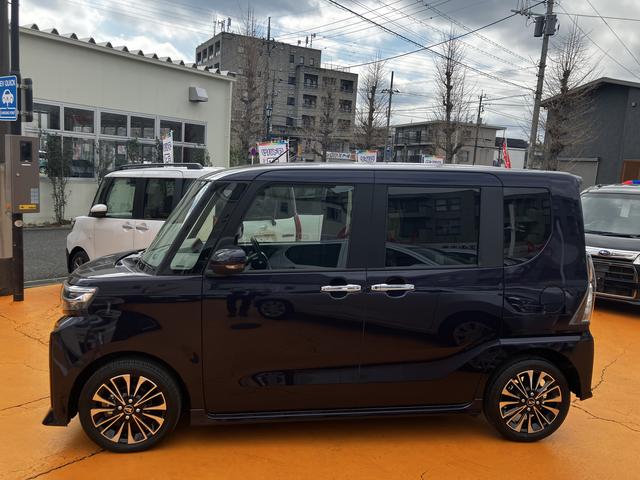 タントカスタムＲＳ　７インチナビ　バックカメラ　連動前後ドラレコＥＴＣ　保証　新車保証・まごころ保証　１年間・走行距離無制限付き（東京都）の中古車