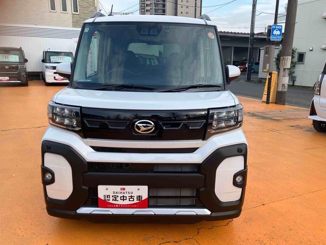 タントファンクロスターボ　７インチナビ　ナビ連動前後ドラレコＥＴＣ　バックカメラ　保証　新車保証・まごころ保証　１年間・走行距離無制限付き　純正７インチナビ　前後ドライブレコーダー　キーフリーシステム　両側電動スライドドア　ＬＥＤヘッドランプ（東京都）の中古車