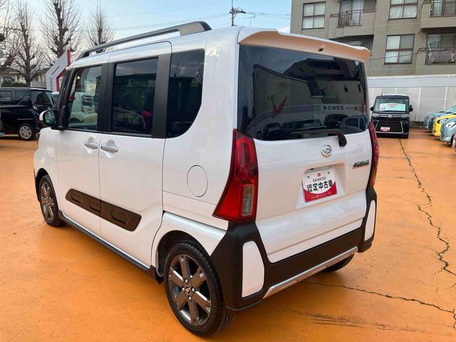 タントファンクロスターボ　７インチナビ　ナビ連動前後ドラレコＥＴＣ　バックカメラ　保証　新車保証・まごころ保証　１年間・走行距離無制限付き　純正７インチナビ　前後ドライブレコーダー　キーフリーシステム　両側電動スライドドア　ＬＥＤヘッドランプ（東京都）の中古車