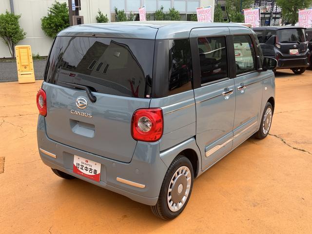 ムーヴキャンバスセオリーＧ　７インチナビ　パノラマ　ナビ連動前後ドラレコ保証　新車保証・まごころ保証　１年間・走行距離無制限付き（東京都）の中古車