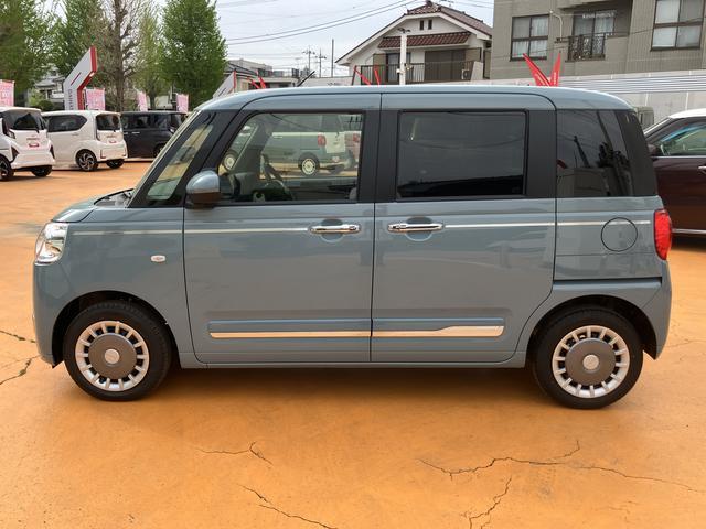 ムーヴキャンバスセオリーＧ　７インチナビ　パノラマ　ナビ連動前後ドラレコ保証　新車保証・まごころ保証　１年間・走行距離無制限付き（東京都）の中古車