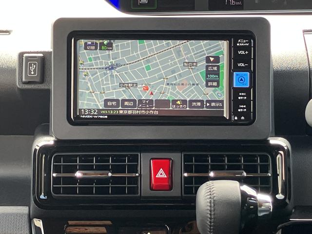 タントカスタムＲＳ　７インチナビ　バックカメラ　ドラレコ　ＥＴＣ保証　新車保証・まごころ保証　１年間・走行距離無制限付き（東京都）の中古車