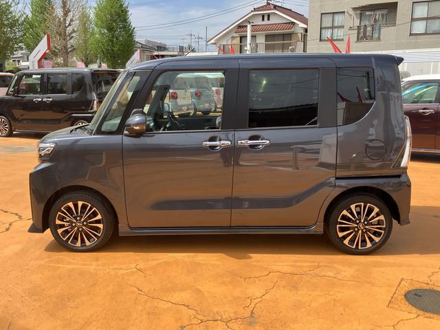 タントカスタムＲＳ　７インチナビ　バックカメラ　ドラレコ　ＥＴＣ保証　新車保証・まごころ保証　１年間・走行距離無制限付き（東京都）の中古車