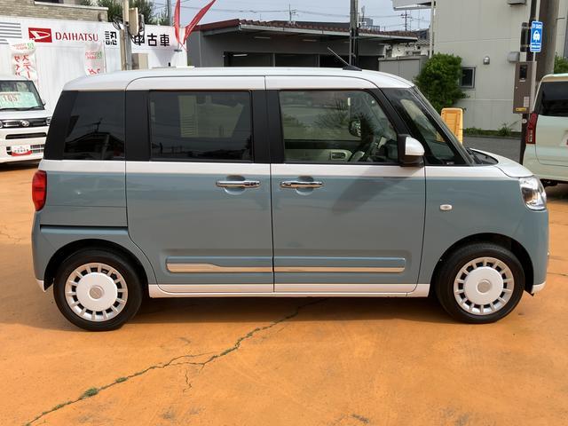 ムーヴキャンバスストライプスG 7インチナビ バックカメラ ドラレコ ETCシートヒーター保証 新車保証・まごころ保証 1年間・走行距離無制限付き(東京都)の中古車