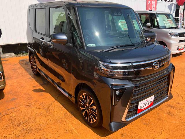 タントカスタムRSリミテッド 届け出済み未使用車保証 新車保証・まごころ保証 1年間・走行距離無制限付き・両ドア電動スライドドアスイッチ・プッシュスタート・LEDヘッドライト装備(東京都)の中古車