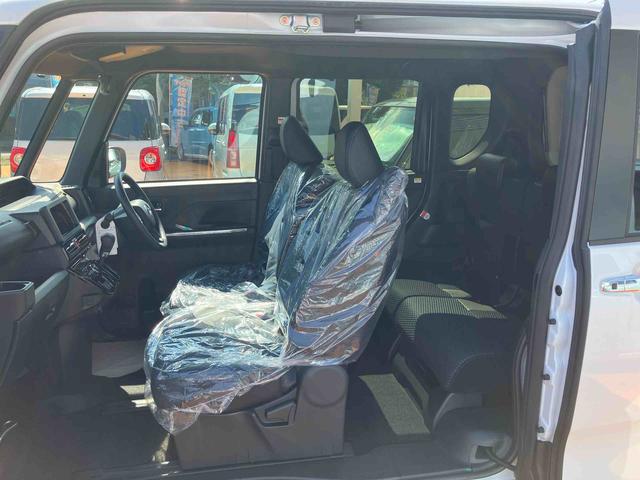タントカスタムＸリミテッド　届け出済み未使用車保証　新車保証・まごころ保証　１年間・走行距離無制限付き・両ドア電動スライドドアスイッチ・プッシュスタート・ＬＥＤヘッドライト装備・シートヒーター装備（東京都）の中古車