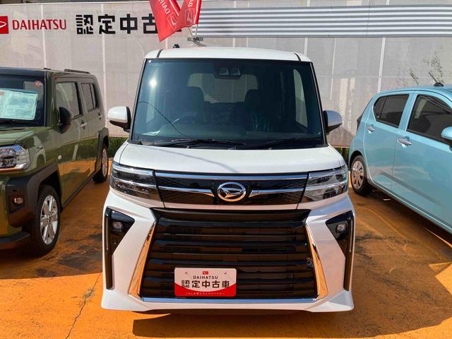 タントカスタムＸリミテッド　届け出済み未使用車保証　新車保証・まごころ保証　１年間・走行距離無制限付き・両ドア電動スライドドアスイッチ・プッシュスタート・ＬＥＤヘッドライト装備・シートヒーター装備（東京都）の中古車