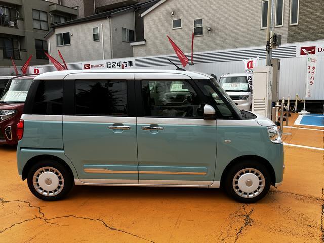 ムーヴキャンバスストライプスG 7インチ純正ナビゲーション搭載!!保証 新車保証・まごころ保証 1年間・走行距離無制限付き(東京都)の中古車