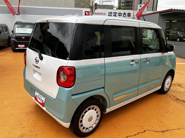 ムーヴキャンバスストライプスG 7インチ純正ナビゲーション搭載!!保証 新車保証・まごころ保証 1年間・走行距離無制限付き(東京都)の中古車