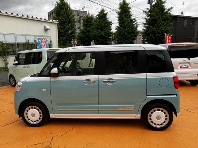 ムーヴキャンバスストライプスG 7インチ純正ナビゲーション搭載!!保証 新車保証・まごころ保証 1年間・走行距離無制限付き(東京都)の中古車