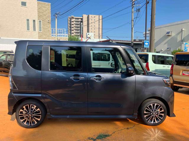 タントカスタムRS 9インチディスプレイオーディオ装備保証 新車保証・まごころ保証 1年間・走行距離無制限付き・9インチディスプレイオーディオ装備・LEDヘッドライト装備・シートヒーター装備(東京都)の中古車