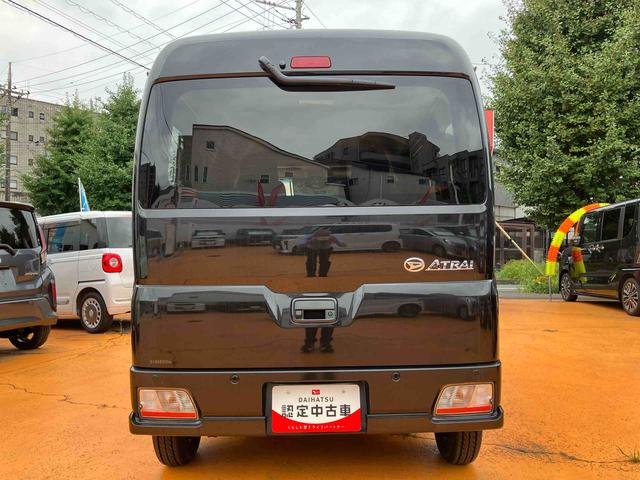 アトレーＲＳ　届け出済み未使用車保証　新車保証・まごころ保証　１年間・走行距離無制限付き・オーディオレス車・両ドア電動スライドドア・ＬＥＤヘッドライト装備（東京都）の中古車