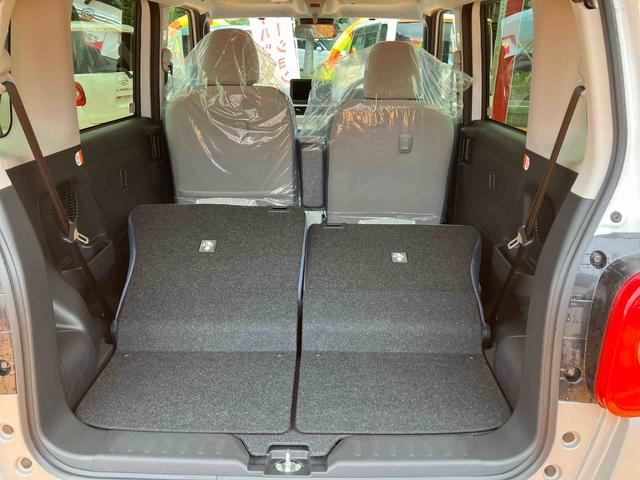 ムーヴキャンバスストライプスＧターボ　届け出済み未使用車保証　新車保証・まごころ保証　１年間・走行距離無制限付き・オーディオレス車・両ドア電動スライドドア・ＬＥＤヘッドライト装備・シートヒーター装備（東京都）の中古車