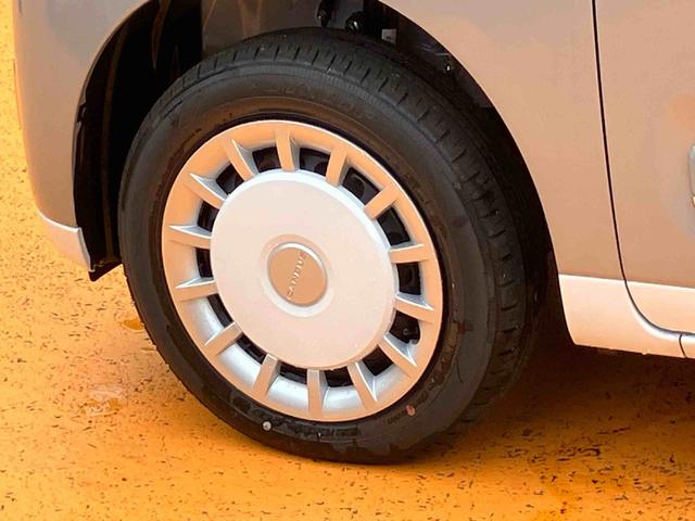 ムーヴキャンバスストライプスＧターボ　届け出済み未使用車保証　新車保証・まごころ保証　１年間・走行距離無制限付き・オーディオレス車・両ドア電動スライドドア・ＬＥＤヘッドライト装備・シートヒーター装備（東京都）の中古車