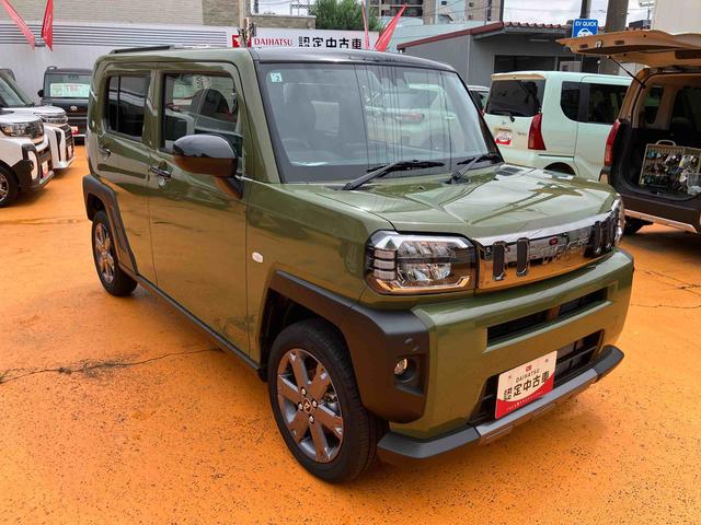 タフトGターボ ダーククロムベンチャー保証 新車保証・まごころ保証 1年間・走行距離無制限付き・9インチディスプレイオーディオ装備・バックカメラ・LEDヘッドライト装備(東京都)の中古車