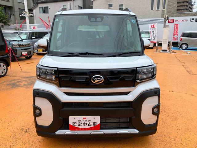 タントファンクロスターボ　ナビ・ドラレコ・ＥＴＣ・バックカメラ付保証　新車保証・まごころ保証　１年間・走行距離無制限付き・７インチナビ・バックカメラ・ドライブレコーダー・ＥＴＣ装備（東京都）の中古車