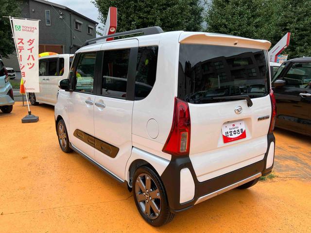 タントファンクロスターボ　ナビ・ドラレコ・ＥＴＣ・バックカメラ付保証　新車保証・まごころ保証　１年間・走行距離無制限付き・７インチナビ・バックカメラ・ドライブレコーダー・ＥＴＣ装備（東京都）の中古車