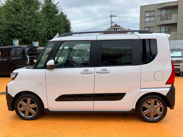 タントファンクロスターボ　ナビ・ドラレコ・ＥＴＣ・バックカメラ付保証　新車保証・まごころ保証　１年間・走行距離無制限付き・７インチナビ・バックカメラ・ドライブレコーダー・ＥＴＣ装備（東京都）の中古車