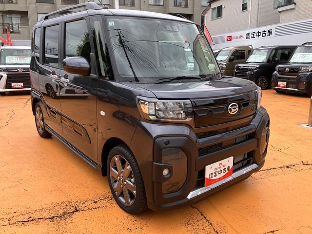 タントファンクロスターボ ナビ・ドラレコ・ETC・バックカメラ付保証 新車保証・まごころ保証 1年間・走行距離無制限付き・7インチナビ・バックカメラ・ドラレコ・ETC装備・LEDヘッドライト装備(東京都)の中古車