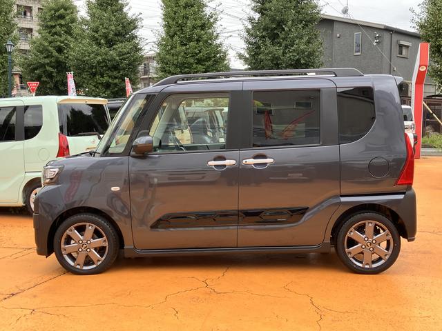 タントファンクロスターボ ナビ・ドラレコ・ETC・バックカメラ付保証 新車保証・まごころ保証 1年間・走行距離無制限付き・7インチナビ・バックカメラ・ドラレコ・ETC装備・LEDヘッドライト装備(東京都)の中古車