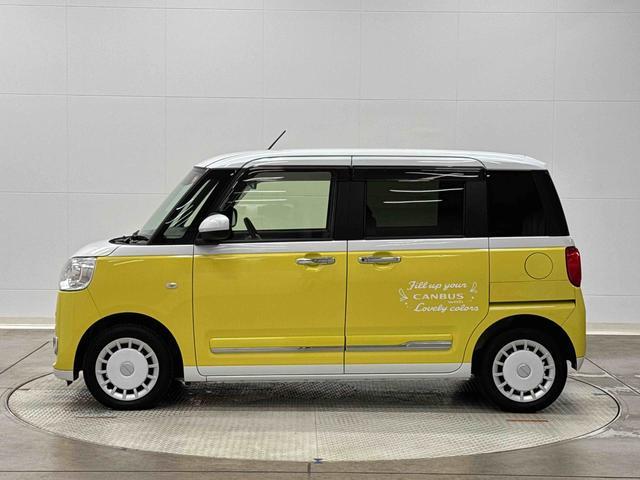 ムーヴキャンバスストライプスＧターボ　１０インチナビ装備保証　新車保証・まごころ保証　１年間・走行距離無制限付き・１０インチナビ・バックカメラ・ドラレコ・ＥＴＣ装備・ＬＥＤヘッドライト装備・スマートアシスト装備（東京都）の中古車