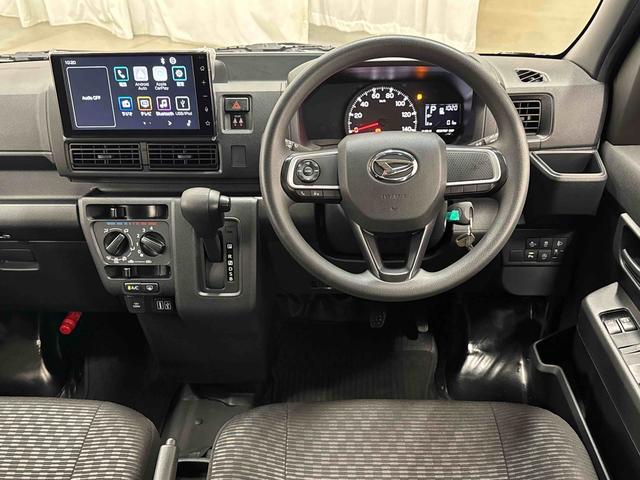 ハイゼットカーゴ 中古車 ＤＸ保証　新車保証・まごころ保証　１年間・走行距離無制限付き・９インチディスプレイオーディオ装備・バックカメラ・ＥＴＣ装備