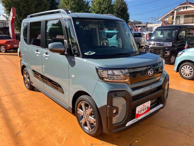 タントファンクロスターボ 純正ナビ ETC ドライブレコーダー保証 新車保証・まごころ保証 1年間・走行距離無制限付き・7インチナビ・バックカメラ・ドラレコ・ETC装備・LEDヘッドライト装備・スマートアシスト装備(東京都)の中古車
