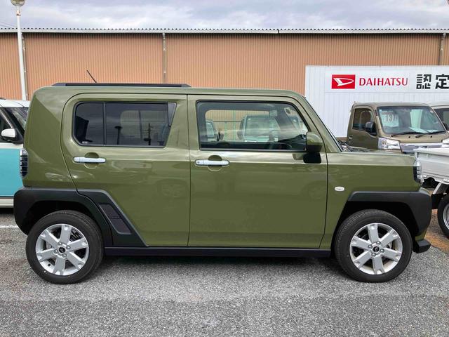 タフトＧガラスルーフ　ルーフレール　１５インチアルミ　ＬＥＤヘッドライト＆フォグランプ　バックカメラ　シートヒーター　電動駐車ブレーキ　自動追従クルコン　コーナーセンサー　衝突被害軽減ブレーキ（千葉県）の中古車