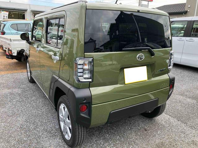 タフトＧガラスルーフ　ルーフレール　１５インチアルミ　ＬＥＤヘッドライト＆フォグランプ　バックカメラ　シートヒーター　電動駐車ブレーキ　自動追従クルコン　コーナーセンサー　衝突被害軽減ブレーキ（千葉県）の中古車