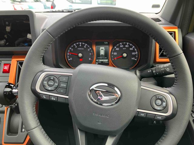 タフトＧガラスルーフ　ルーフレール　１５インチアルミ　ＬＥＤヘッドライト＆フォグランプ　バックカメラ　シートヒーター　電動駐車ブレーキ　自動追従クルコン　コーナーセンサー　衝突被害軽減ブレーキ（千葉県）の中古車