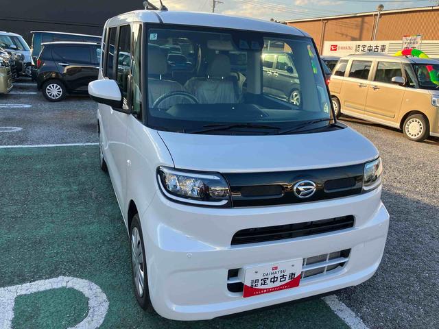 タントＸバックカメラ　左側電動スライドドア　シートヒーター　電動パーキングブレーキ　ＬＥＤヘッドライト　オートライト　オートエアコン　上下２段調節式デッキボード　コーナーセンサー　衝突被害軽減ブレーキ（千葉県）の中古車