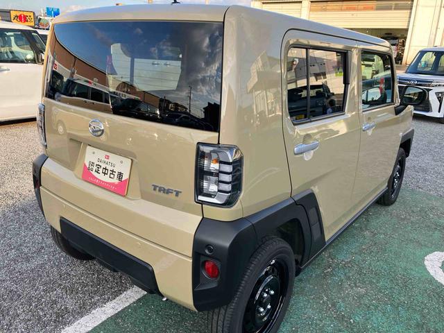 タフトＸガラスルーフ　ＬＥＤヘッドライト　バックカメラ　電動パーキングブレーキ　オートライト　プッシュボタンスターター　オート格納式ドアミラー　衝突被害軽減ブレーキ　コーナーセンサー（千葉県）の中古車