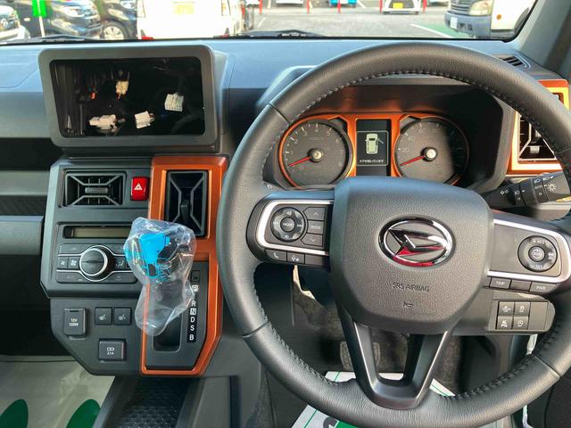 タフトＧガラスルーフ　ルーフレール　１５インチアルミ　ＬＥＤヘッドライト＆フォグランプ　バックカメラ　シートヒーター　電動駐車ブレーキ　自動追従クルコン　コーナーセンサー　衝突被害軽減ブレーキ（千葉県）の中古車